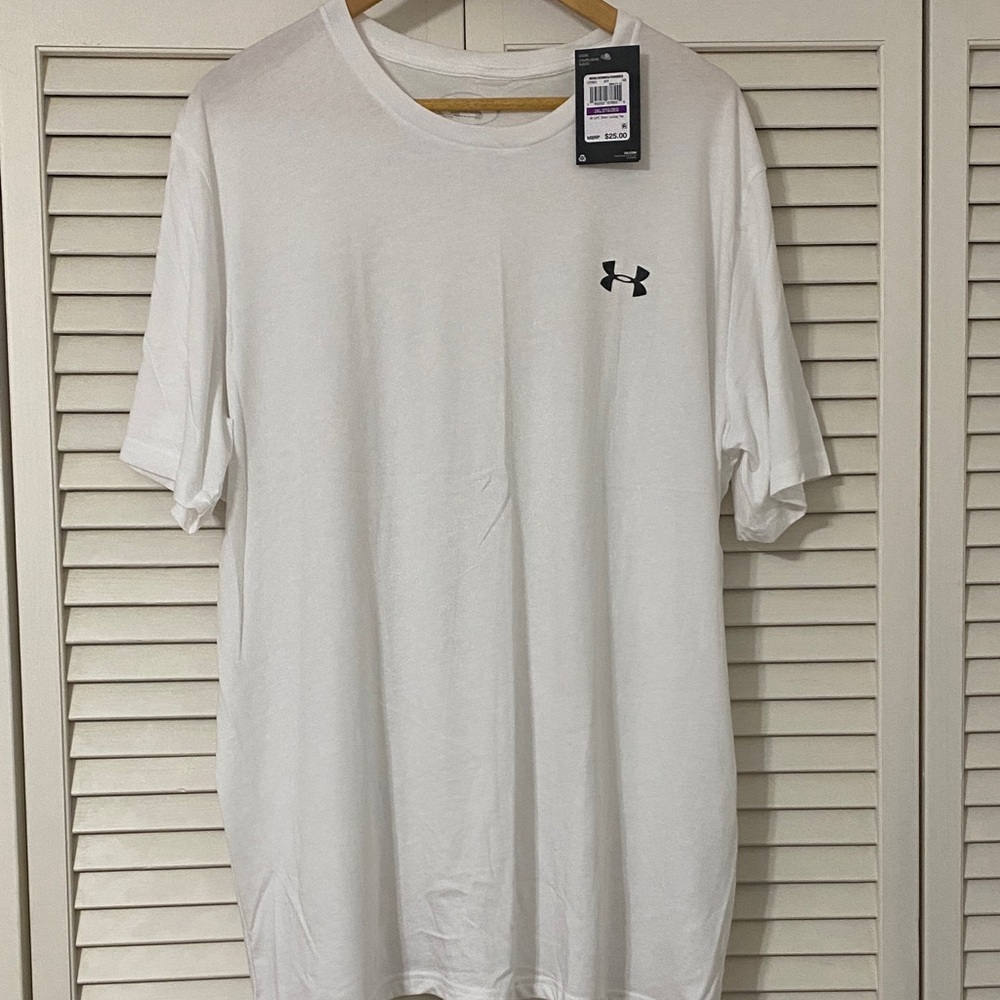 NWT Under Armour Men's Classic White Tee